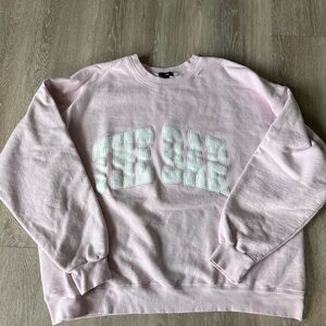 The Bar Light Pink Crewneck
